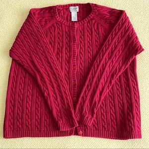 LL BEAN 100% Cotton Sweater